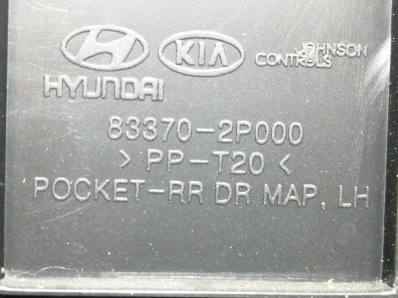 Recambio de guarnecido puerta trasera izquierda para kia sorento emotion 4wd referencia OEM IAM 833102P000 833702P000 