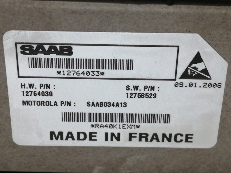 Recambio de mando elevalunas trasero izquierdo para saab 9-3 berlina 1.9 tid linear (i/d) referencia OEM IAM 12764030 12758529 