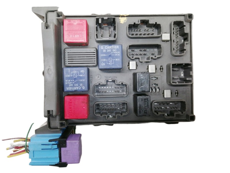 Recambio de caja reles / fusibles para renault laguna ii (bg0) authentique referencia OEM IAM 518095401  