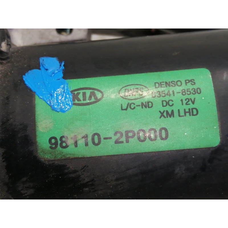 Recambio de motor limpia delantero para kia sorento emotion 4wd referencia OEM IAM 981102P000 035418530 