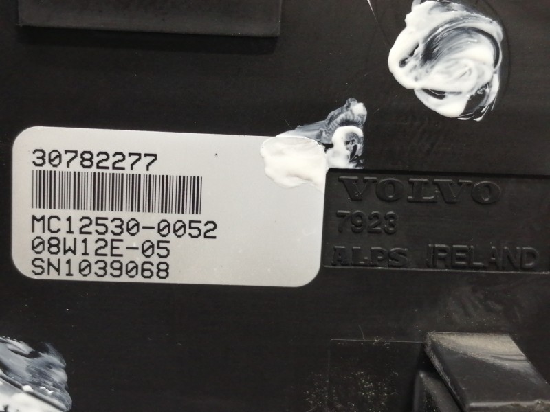 Recambio de mando calefaccion / aire acondicionado para volvo xc70 kinetic awd referencia OEM IAM 30782277 MC125300052 08W12E05 