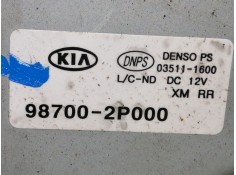 Recambio de motor limpia trasero para kia sorento emotion 4wd referencia OEM IAM 987002P000 035111600  2