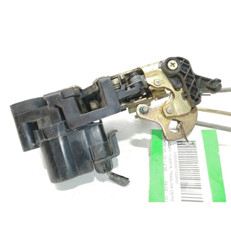 Recambio de cerradura puerta trasera derecha para daewoo kalos 1.2 se referencia OEM IAM   