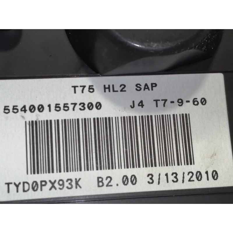 Recambio de cuadro instrumentos para peugeot rcz basis referencia OEM IAM 554001557300  