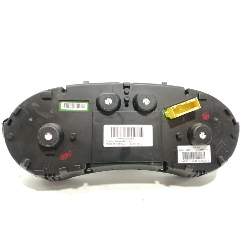 Recambio de cuadro instrumentos para peugeot rcz basis referencia OEM IAM 554001557300  