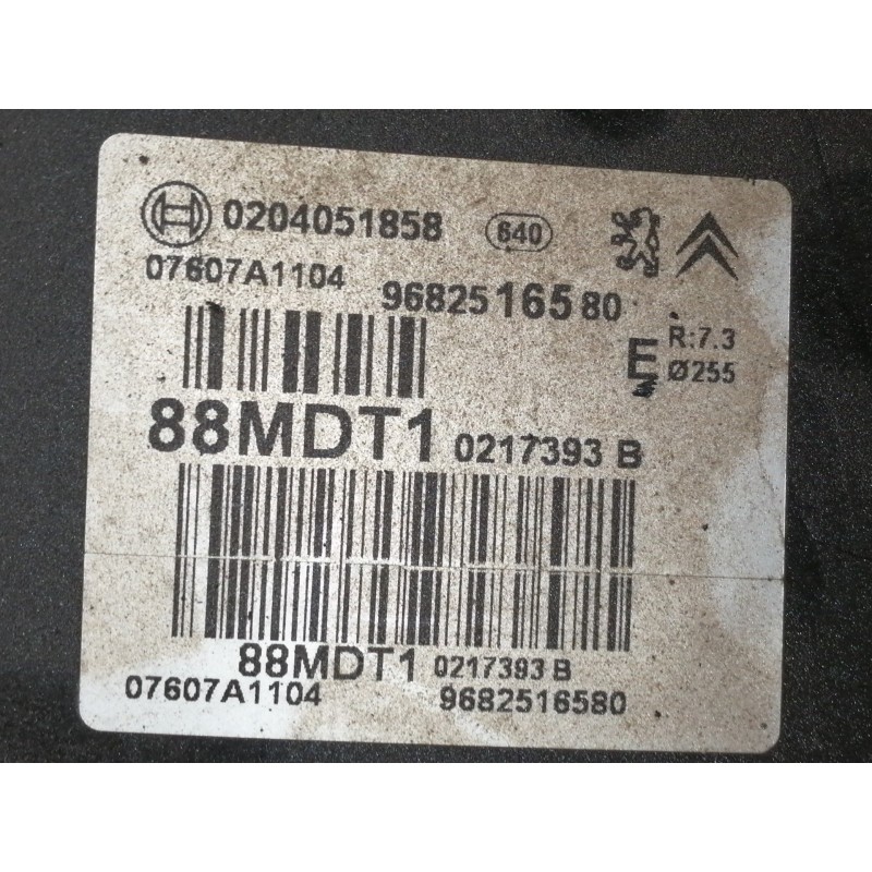 Recambio de servofreno para peugeot rcz basis referencia OEM IAM 0204051858 07607A1104 9682516580