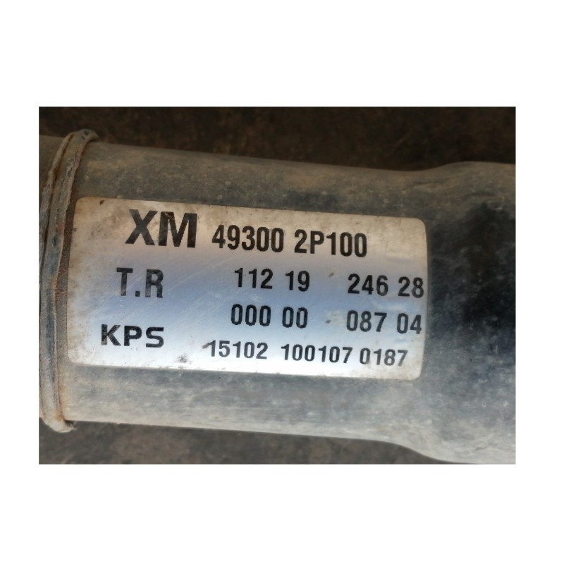 Recambio de cardan completo para kia sorento emotion 4wd referencia OEM IAM 493002P100 2 METROS CARDAN