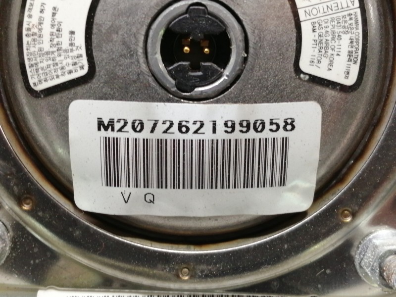 Recambio de airbag delantero izquierdo para kia carens (un) referencia OEM IAM 1D56900080 569001D110 U0ADAVYE351098