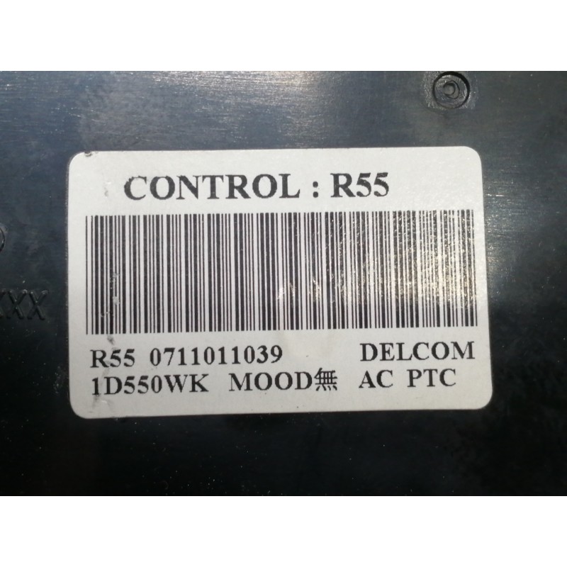 Recambio de mando calefaccion / aire acondicionado para kia carens (un) referencia OEM IAM 972501DXXX 1D550WK R550711011039
