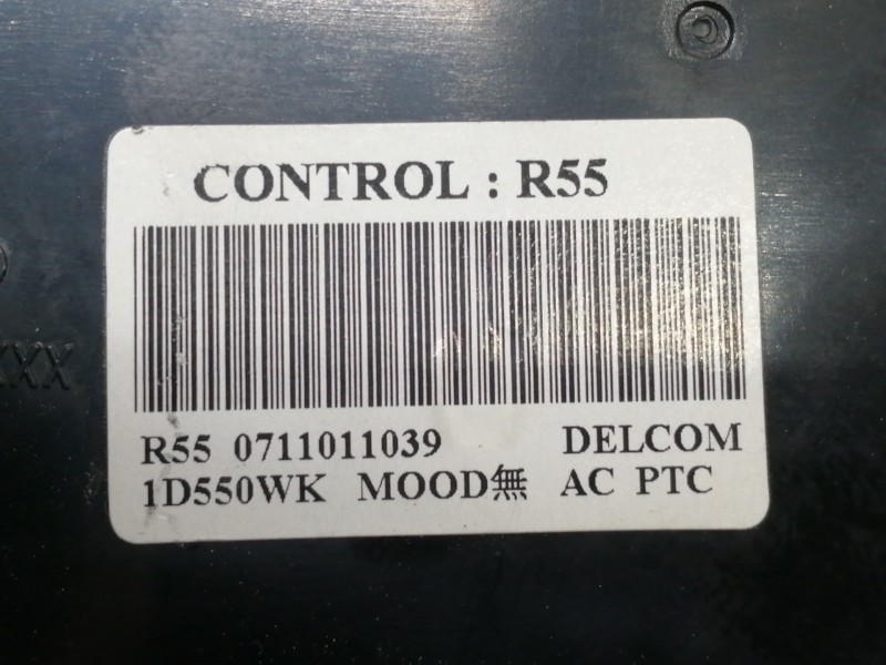 Recambio de mando calefaccion / aire acondicionado para kia carens (un) referencia OEM IAM 972501DXXX 1D550WK R550711011039