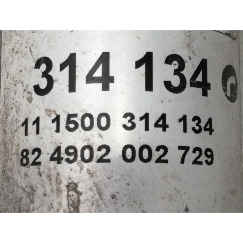 Recambio de amortiguador delantero derecho para fiat panda (169) 1.1 8v referencia OEM IAM 314134  