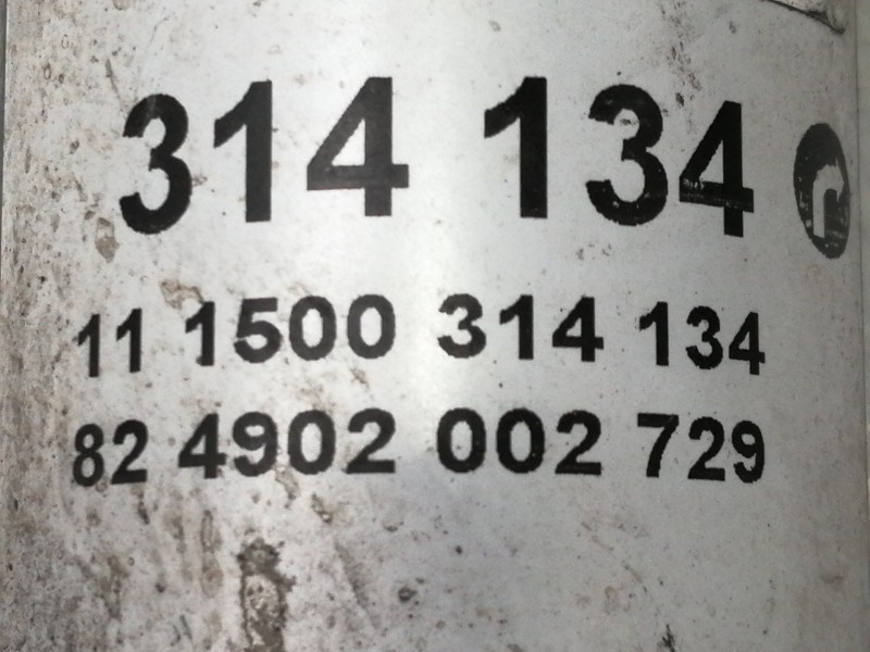 Recambio de amortiguador delantero derecho para fiat panda (169) 1.1 8v referencia OEM IAM 314134  