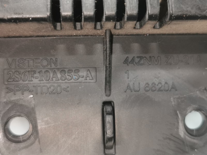 Recambio de cuadro instrumentos para ford fiesta (cbk) ambiente referencia OEM IAM 4S6F10849JA 2S6F10A855A 