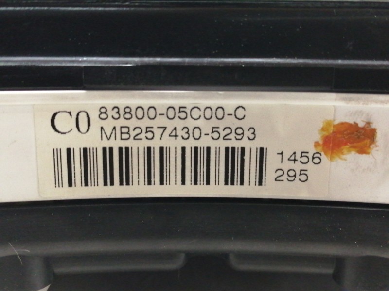 Recambio de cuadro instrumentos para toyota avensis wagon (t25) 2.0 d-4d executive referencia OEM IAM 8380005C00C  