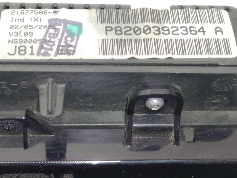 Recambio de cuadro instrumentos para renault espace iv (jk0) dynamique referencia OEM IAM P8200392364A 216775866 