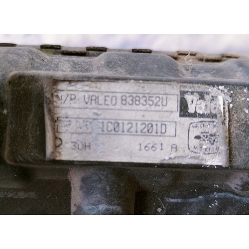 Recambio de radiador agua para volkswagen new beetle (9c1/1c1) 1.6 referencia OEM IAM 1C01212010  