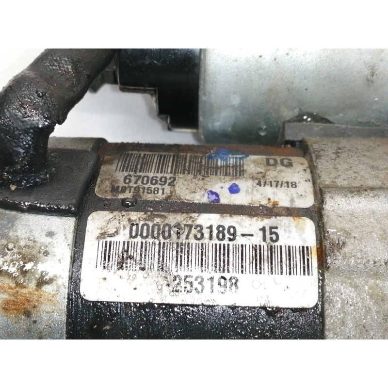 Recambio de motor arranque para nissan kubistar (x76) premium (l1) referencia OEM IAM 670692  