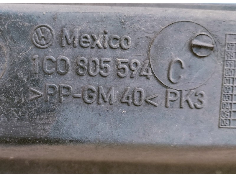 Recambio de panel frontal para volkswagen new beetle (9c1/1c1) 1.6 referencia OEM IAM 1C0805594C  