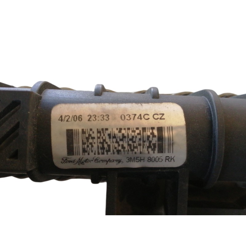 Recambio de radiador agua para ford focus berlina (cap) 1.6 cat referencia OEM IAM 3M5H8005 0374C 