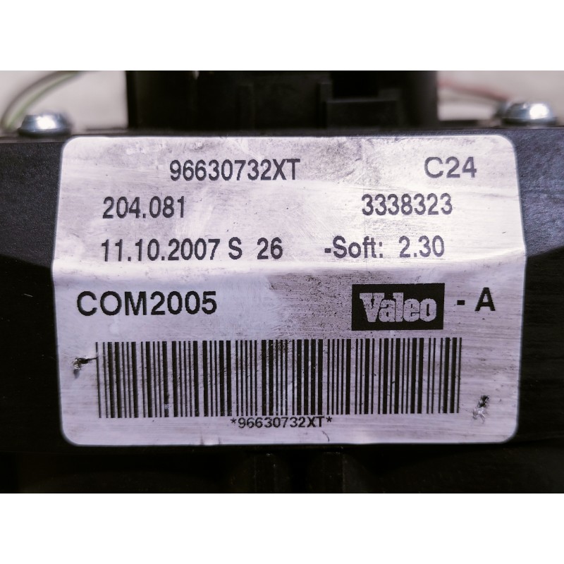 Recambio de mando multifuncion para peugeot 207 confort referencia OEM IAM 96630732XT  