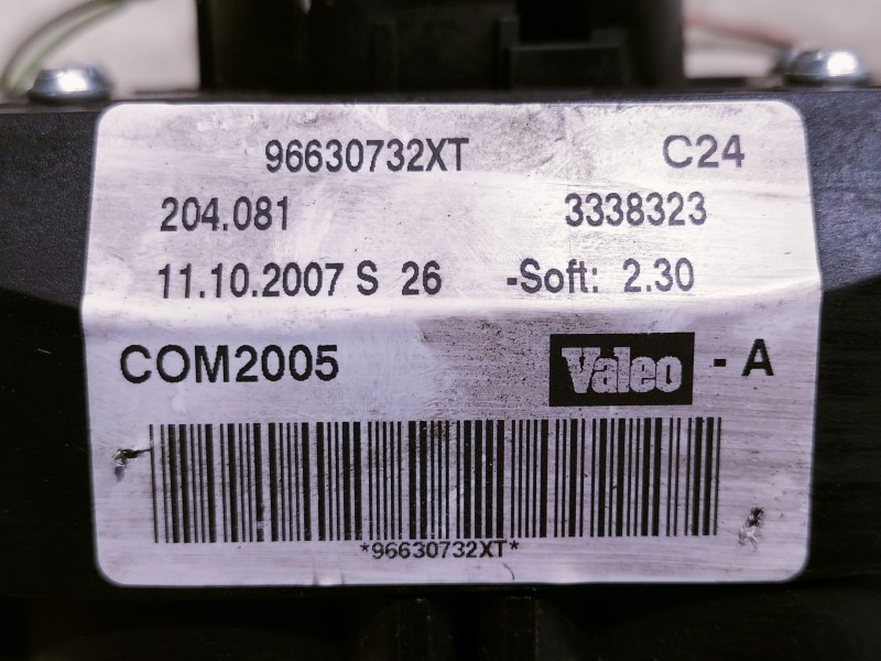 Recambio de mando multifuncion para peugeot 207 confort referencia OEM IAM 96630732XT  