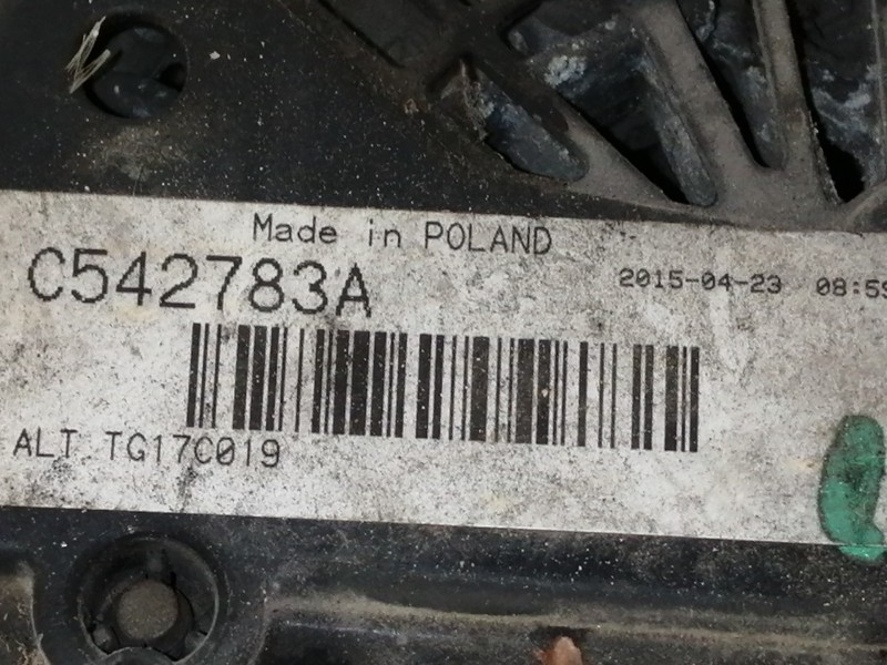 Recambio de alternador para volkswagen crafter combi (2e) combi, techo elevado 35 referencia OEM IAM TG17C019 C542783A 