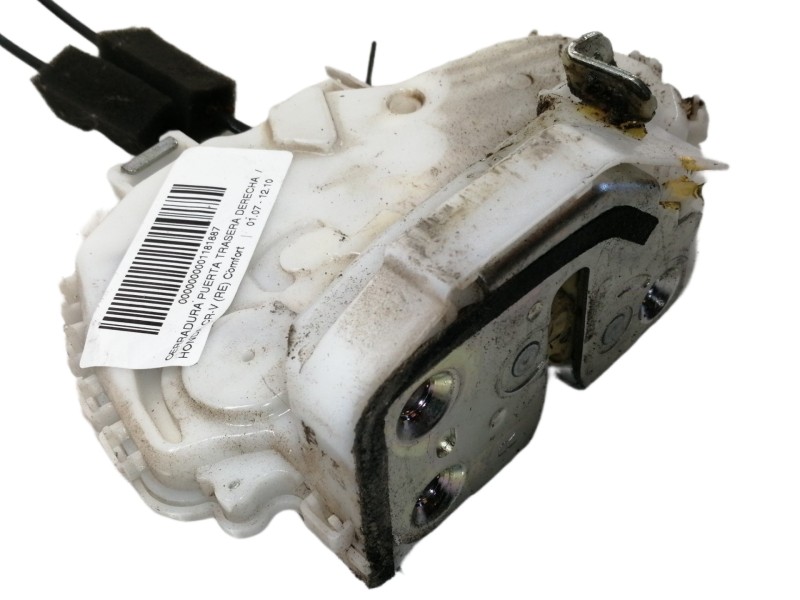 Recambio de cerradura puerta trasera derecha para honda cr-v (re) comfort referencia OEM IAM 72611SWAG1  