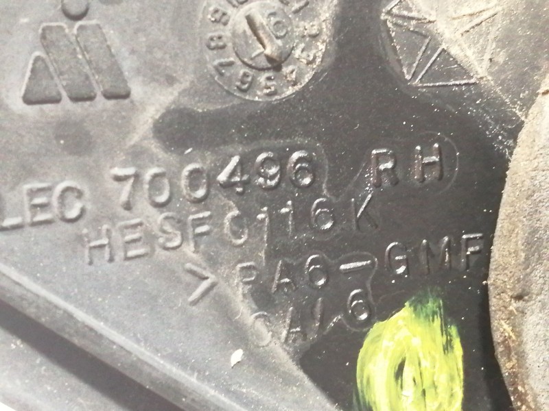 Recambio de retrovisor derecho para jeep gr.cherokee (zj)/(z) 2.5 td ltd. (z) referencia OEM IAM 700496  