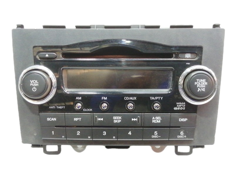 Recambio de sistema audio / radio cd para honda cr-v (re) comfort referencia OEM IAM 39100SWAG101M1  