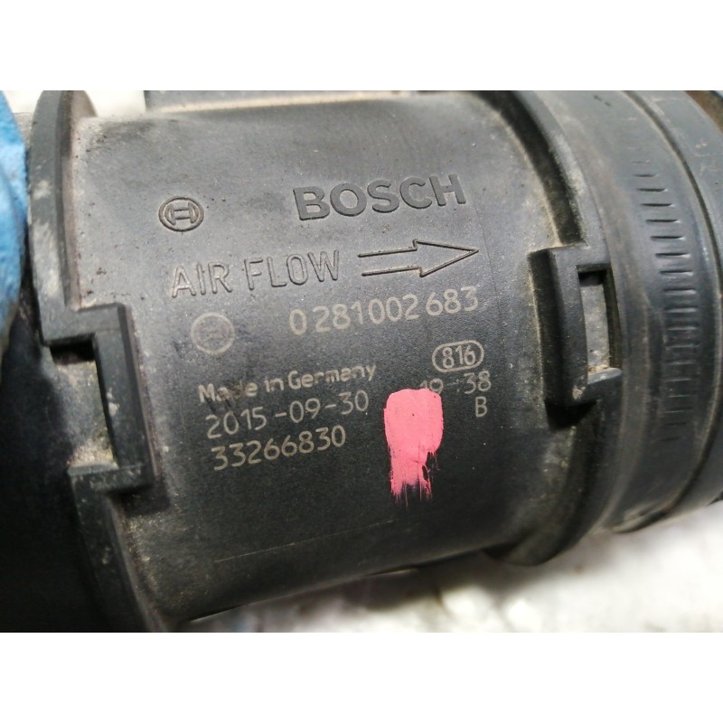 Recambio de caudalimetro para opel astra h ber. edition referencia OEM IAM 0281002683 329788454 55350895