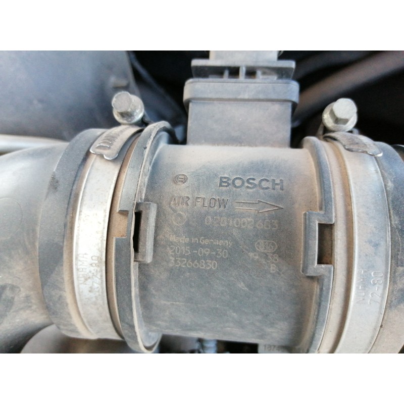 Recambio de caudalimetro para opel astra h ber. edition referencia OEM IAM 0281002683 329788454 55350895