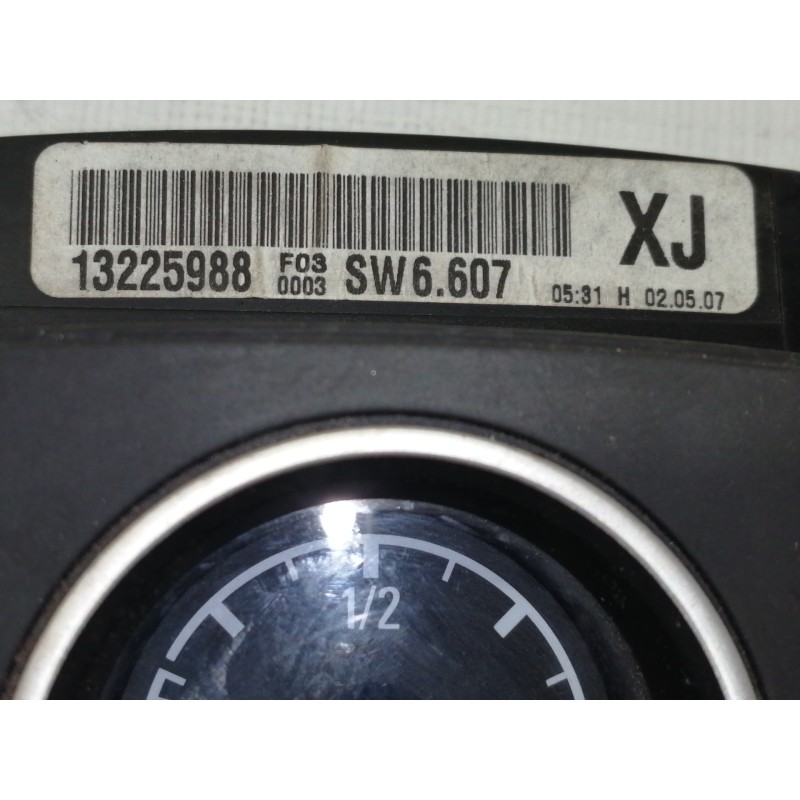 Recambio de cuadro instrumentos para opel astra h ber. edition referencia OEM IAM 13225988 A2C53164392 