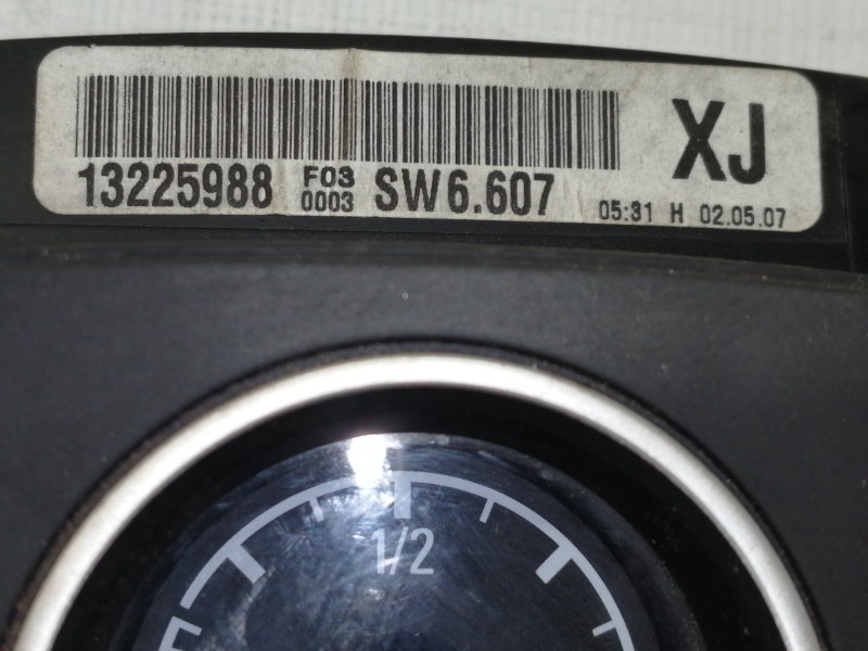 Recambio de cuadro instrumentos para opel astra h ber. edition referencia OEM IAM 13225988 A2C53164392 