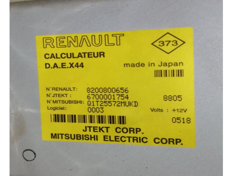 Recambio de columna direccion para renault twingo authentique referencia OEM IAM 8200809483  