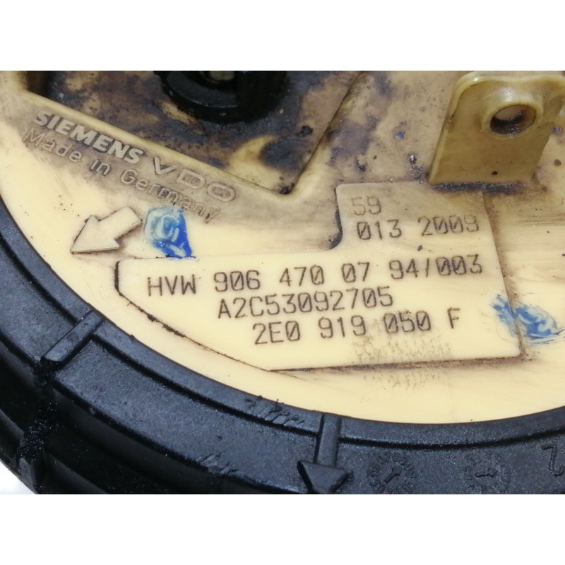 Recambio de aforador para volkswagen crafter combi (2e) combi, techo elevado 35 referencia OEM IAM A2C53092705  