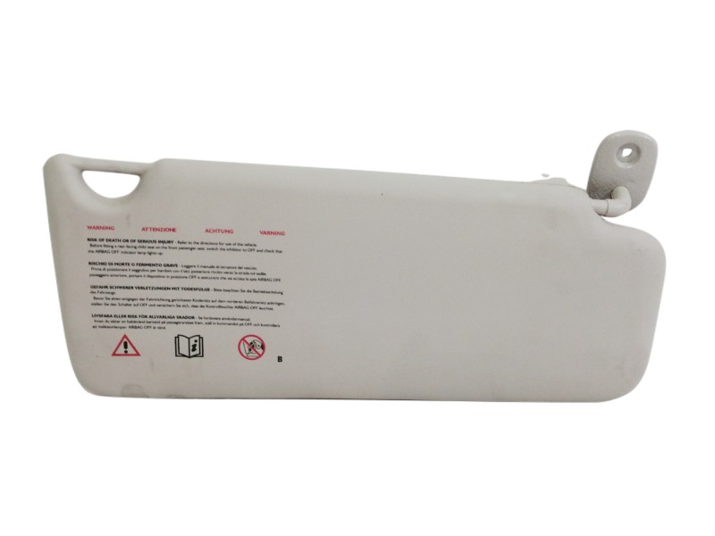 Recambio de parasol derecho para renault twingo authentique referencia OEM IAM 7700849118  