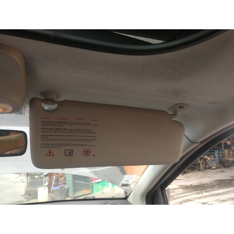 Recambio de parasol derecho para renault twingo authentique referencia OEM IAM 7700849118  