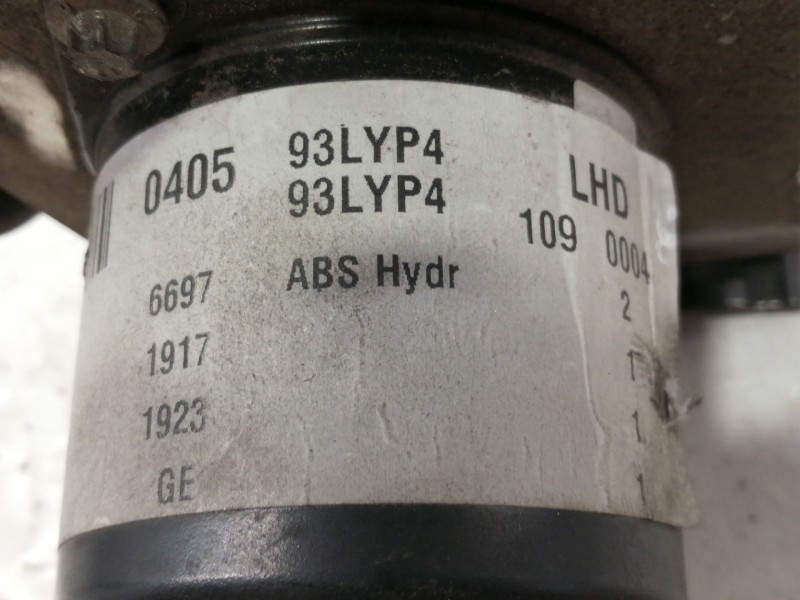 Recambio de abs para opel insignia berlina cosmo referencia OEM IAM 13316697  