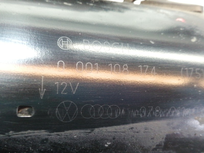 Recambio de motor arranque para audi a6 berlina (4b2) 2.4 (121kw) referencia OEM IAM 0001108174  