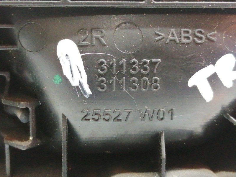 Recambio de maneta interior trasera derecha para peugeot 3008 active referencia OEM IAM 311337  