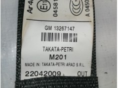 Recambio de cinturon seguridad trasero derecho para opel insignia berlina cosmo referencia OEM IAM 13267147   2