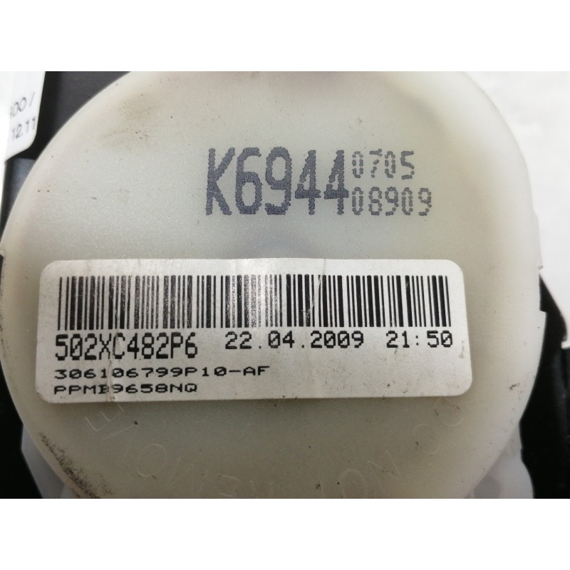 Recambio de cinturon seguridad trasero izquierdo para opel insignia berlina cosmo referencia OEM IAM 13267147  