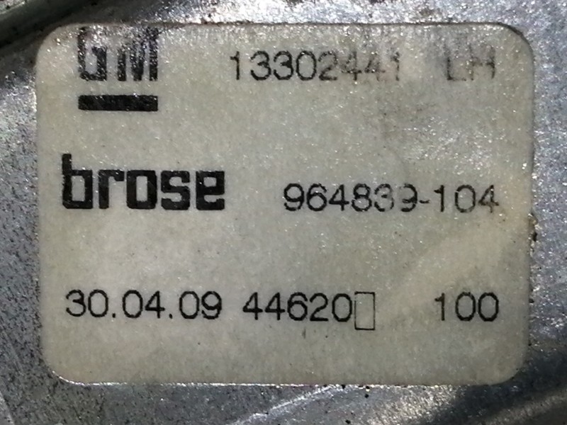 Recambio de elevalunas trasero izquierdo para opel insignia berlina cosmo referencia OEM IAM 964839104  