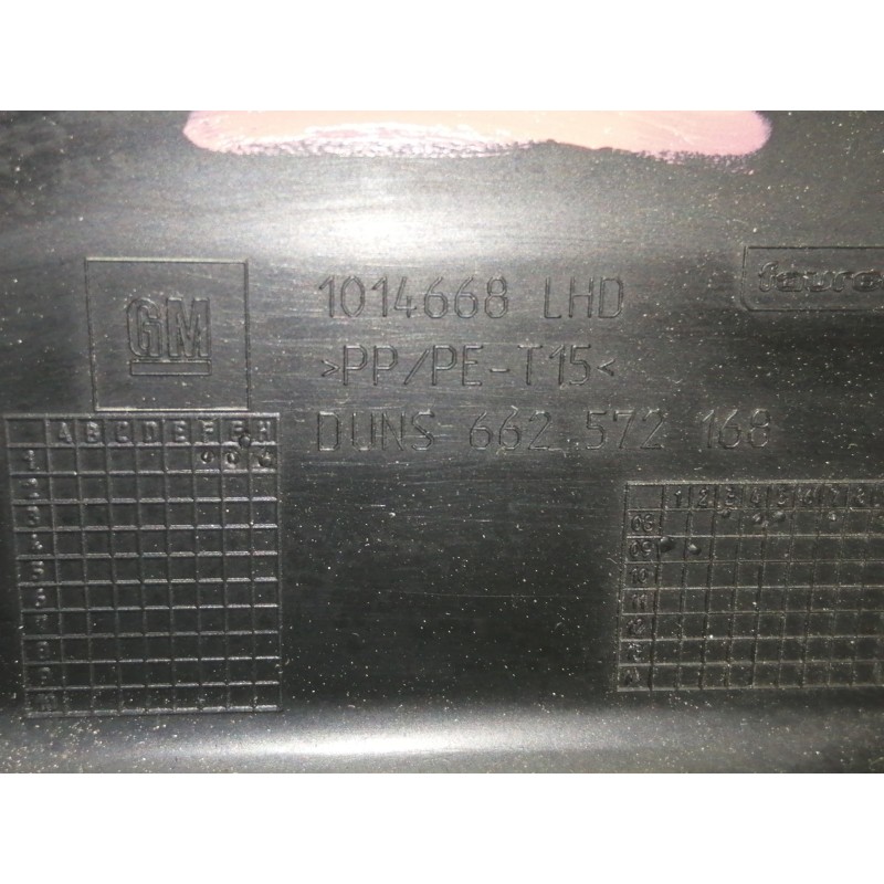 Recambio de guantera para opel insignia berlina cosmo referencia OEM IAM 13308554  