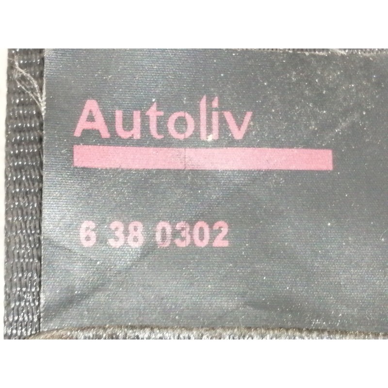 Recambio de cinturon seguridad trasero derecho para peugeot 206 cc cc quiksilver referencia OEM IAM 6380302 8974HV 