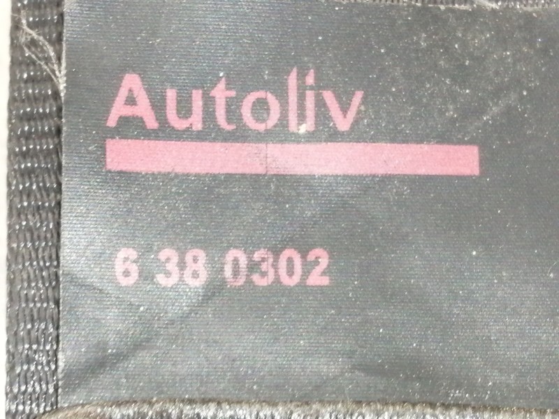 Recambio de cinturon seguridad trasero derecho para peugeot 206 cc cc quiksilver referencia OEM IAM 6380302 8974HV 