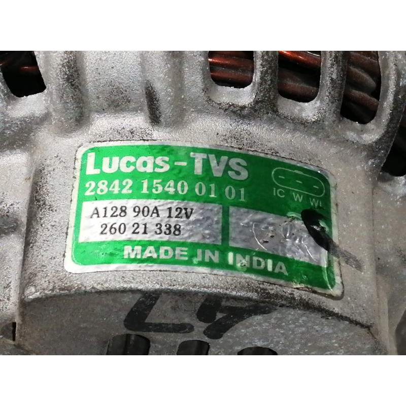Recambio de alternador para tata indica ab01-i/lo1 referencia OEM IAM 284215400101  