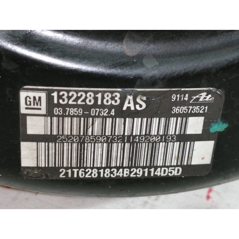 Recambio de servofreno para opel insignia berlina cosmo referencia OEM IAM 13228183AS  