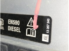 Recambio de tapa exterior combustible para opel insignia berlina cosmo referencia OEM IAM 13267340   2