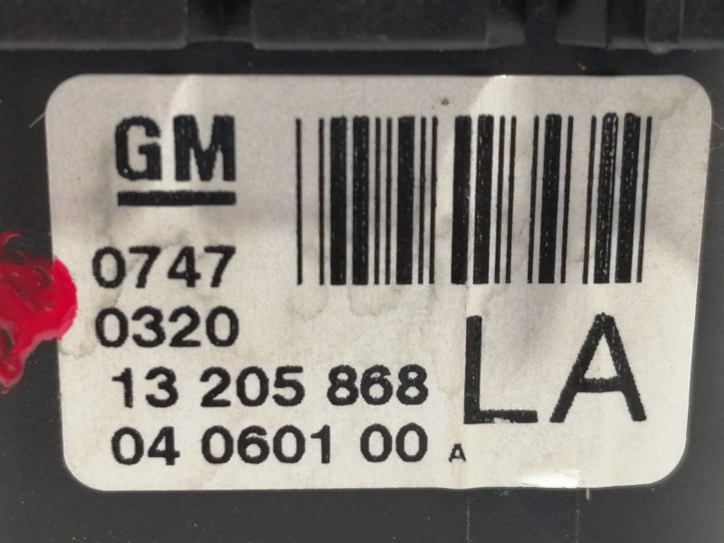 Recambio de mando luces para opel zafira b essentia referencia OEM IAM 13205868  
